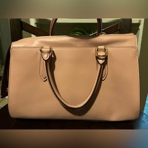 1941 x Selena Gomez Pink Leather Bond Satchel Shoulder Bag